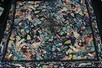 Lot 112 - A good embroidered Cantonese shawl, circa 1920,...