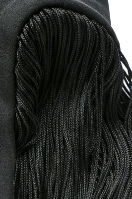 Lot 104 - A Roberto Capucci couture black silk-crêpe...