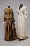Lot 135 - A group of bodices, altered dresses, skirts,...