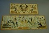 Lot 171 - Three Egyptian appliqupanels, 1920s, with...