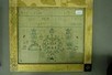 Lot 176 - Two embroidered samplers, 1778 and 1854, the...