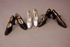 Lot 46 - Three pairs of ladies shoes, late 1920s-early...