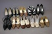 Lot 157 - Twenty-six pairs of shoes and slippers, 1980s...