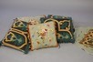 Lot 68 - A group of tapestry cushions, 19th century,...