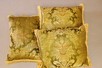 Lot 70 - Three silk and metal lampas cushions, late...