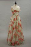 Lot 172 - A Murray Arbeid printed chiffon romantic ball...