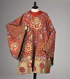 Lot 263 - A fine embroidered mangao, Chinese, second...