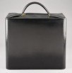 Lot 87 - A rare Hermès `Toilette No 1' black leather...