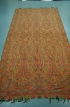 Lot 237 - A Paisley mourning shawl circa 1845-50, the...