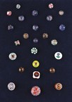 Lot 59 - Paperweight buttons, 19th and 20th century, on...