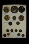 Lot 11 - A good display board of metal picture/story...
