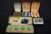 Lot 5 - Hardstone and micro-mosaic buttons, 19th-early...