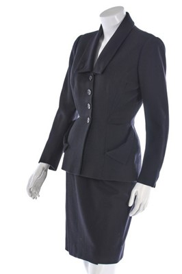 Lot 81 - A rare, early Pierre Cardin suit, early 1950s,...
