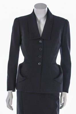 Lot 81 - A rare, early Pierre Cardin suit, early 1950s,...