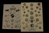 Lot 45 - Two good display boards of mainly paste inset...