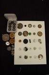 Lot 63 - A group of mainly insect-related buttons, 19th...