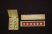 Lot 53 - A boxed set of Satsuma buttons, Japanese,...