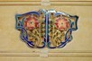 Lot 34 - An Art Nouveau enamelled buckle, buttons and...