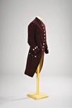 Lot 1 - A gentleman's velvet tailcoat circa 1770, of...
