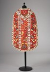 Lot 226 - A crewel-worked chasuble, probably French, mid...
