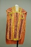 Lot 41 - A richly brocaded silk chasuble and...