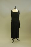 Lot 86 - A beaded and fringed flapper dress, circa 1925,...