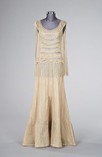 Lot 135 - A Chanel lace evening gown, early 1930s,...