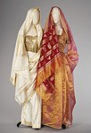 Lot 139 - A rare Christian Dior sari gown, circa 1953,...