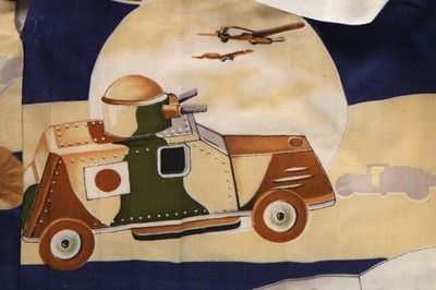 Lot 144 - A WWII Japanese propaganda kimono for a baby,...