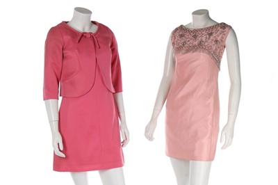 Lot 232 - Nine Hannaloré embellished cocktail ensembles,...