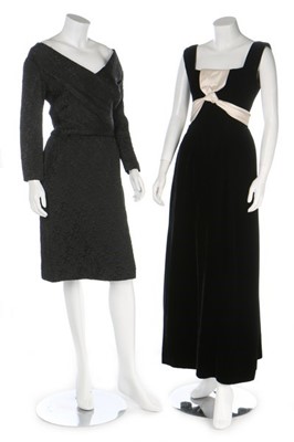 Lot 266 - A good group of cocktail and evening dresses,...