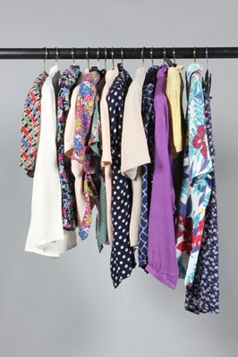 Lot 106 - A group of blouses and separates, dating from...