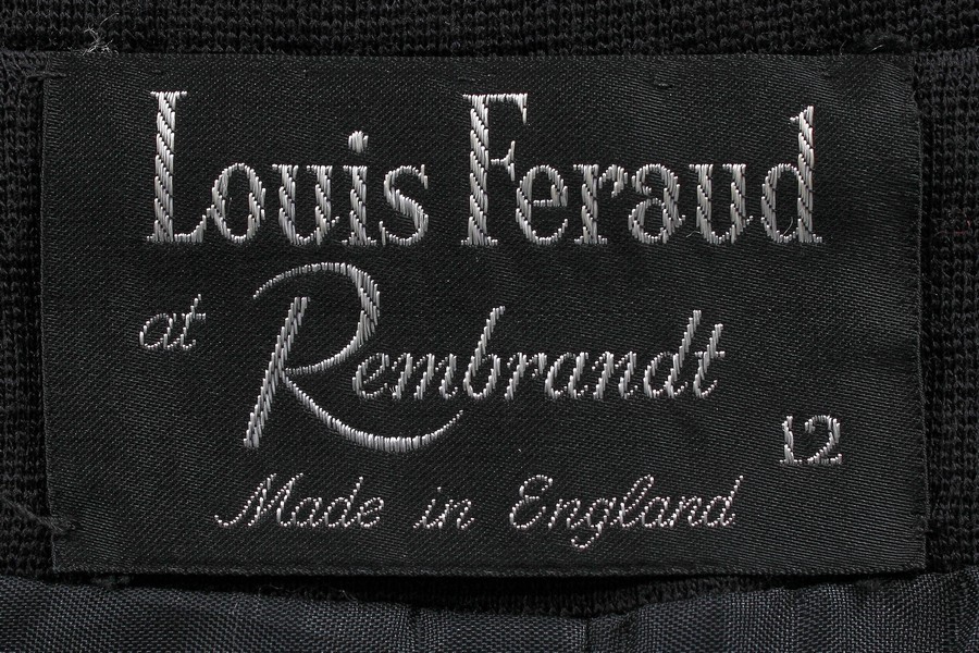 Lot 200 - A Louis Feraud at Rembrandt tricolour wool