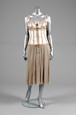 Lot 243 - An Alexander McQueen 'padlocked' cocktail...