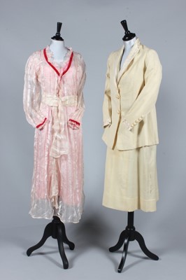 Lot 126 - A group of turn of the century clothing ,...