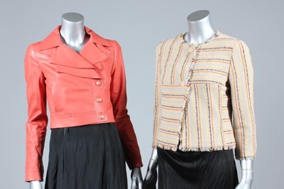 Lot 139 - Two Chanel jackets, comprising cropped...