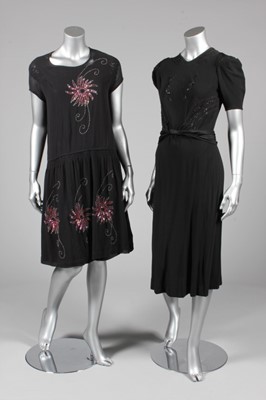 Lot 157 - A group of mainly black evening wear,...