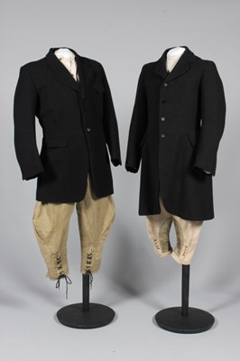 Lot 160 - Two gentlemen's riding ensembles, comprising...