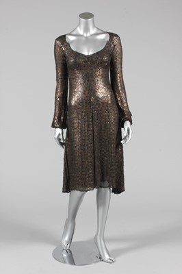 Lot 175 - An Alexander McQueen 'chainmail' cocktail...