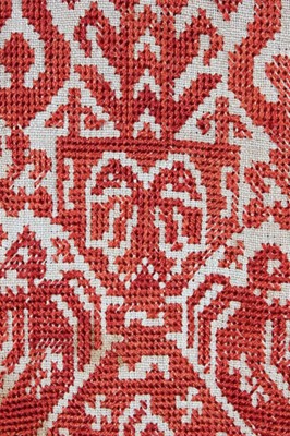 Lot 211 - A `Sperber' bed tent panel, Dodecanese, 18th...