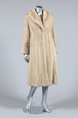 Lot 237 - A full-length silver/grey mink coat, late...