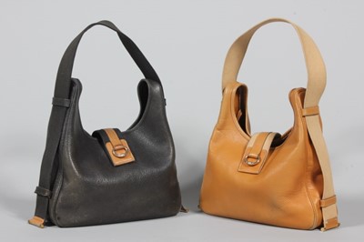 Lot 239 - Two Hermès shoulder bags, 1970s, each with...