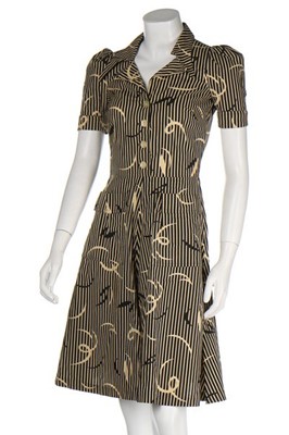 Lot 34 - A Biba printed cotton dress, early 1970s,...