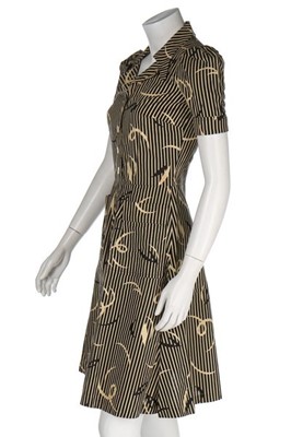 Lot 34 - A Biba printed cotton dress, early 1970s,...