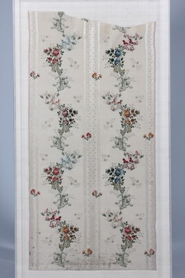 Lot 267 - A panel of Spitalfields brocade, circa 1770,...