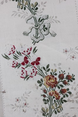Lot 267 - A panel of Spitalfields brocade, circa 1770,...