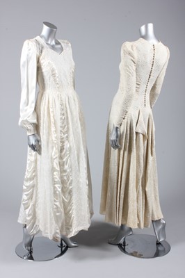 Lot 19 - A group of evening wear, bridal wear and...