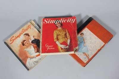 Lot 297 - Three pattern books, 1950s-60s, comprising...