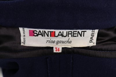 Lot 85 - An Yves Saint Laurent Rive Gauche navy blue...