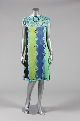 Lot 351 - An Emilio Pucci printed cotton velvet...